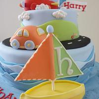 Transport Birthday cake