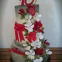 Flower cake