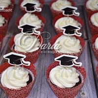 Graduation cupcakes