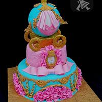 Princess cake Chariot