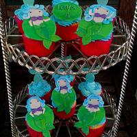 mermaid cupcakes