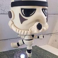 Stormtrooper Playing Soccer