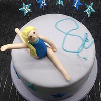 Gymnastics cake