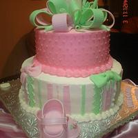 Girl Baby Shower Cake