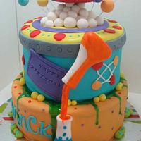 mad science cake