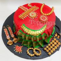 Bharathanatiyam cake 