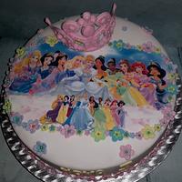 Disney Princess cake.