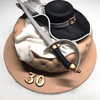 Swordsman's cake