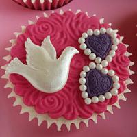 Confirmation Girly Themed Cupcakes