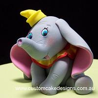 Dumbo 70th Birthday Cake