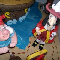 Mr.Smee figurine (Jake and the neverland pirates)