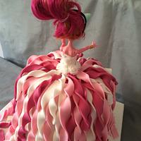 Monster High Doll Cake