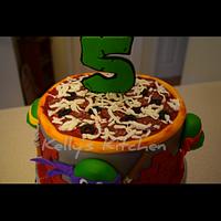 TMNT birthday cake