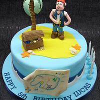 Jake & the Neverland Pirates cake