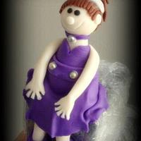 First Fondant person