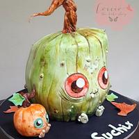 Pumpkin Critters - Halloween Cake 