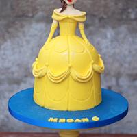Princess Belle cake 