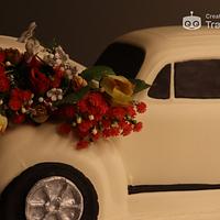 Volkswagen car cake