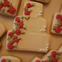 Wedding Cake Cookies!