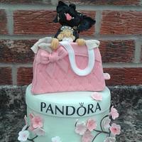 Pampered Pooch Pandora cake