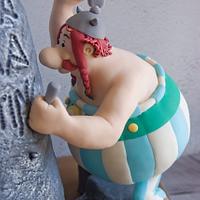 Asterix and Obelix cake