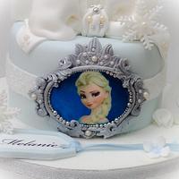 Elsa, Frozen cake