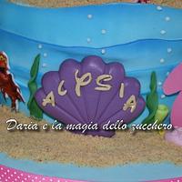 Little Mermaid Disney cake