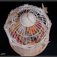 birdcage with Royal icing