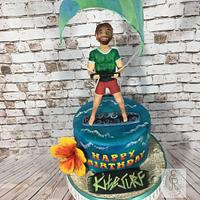 Kite Surf cake