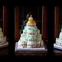 "Bulgarian Cake Collaboration"-Subject: St. Aleksandar Nevsky Cathedral 
