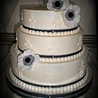 Great Gatsby wedding cake