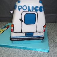 A Policevan cake for Benjamin