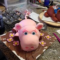 Pig cake