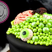 Spooooky Halloween Cauldron Cake by Windsor