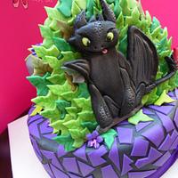 How To Train Your Dragon Cake