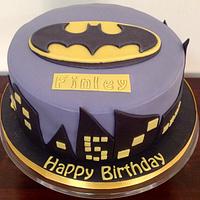 5th Birthday Batman Cake & Cookies