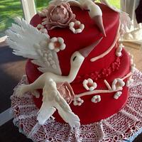 Birds cake