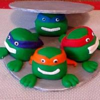 Teenage Mutant Ninja Turtle Birthday cake