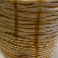 Stack of pancakes cake