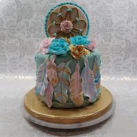 Bohoo birthday cake