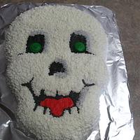 skeleton cake