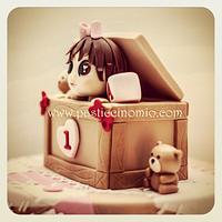 Patchwork and Toy box cake