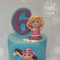 Swimming Party cake