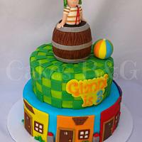 El chavo del Ocho themed cake