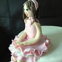 Ballerina Cake 