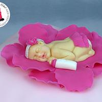 Baby Shower Princess Pillow Cake