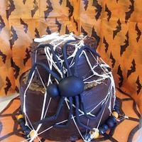 Creepy, Giant Spider Halloween Birthday
