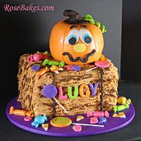 Pumpkin Patch Birthday Cake