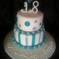18th Birthday Cake