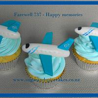 Air NZ 737 Farewell Cake 